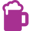 Beer Icon - A simple vector illustration of a refreshing beer mug